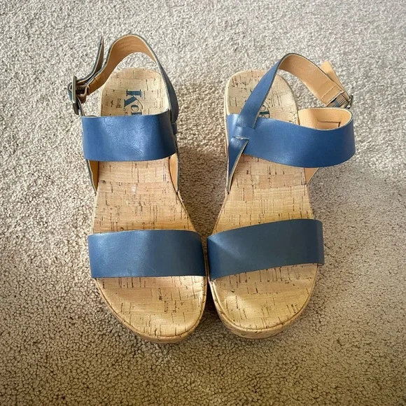 Kork-ease blue shoes - Picture 1 of 4